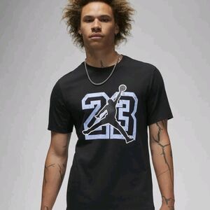 Jordan Black and White Graphic Tee